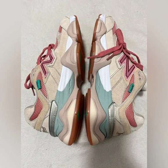 New Balance Joe Freshgoods 9060 Inside Voices Penny Cookie Pink Sneakers - Picture 2 of 10